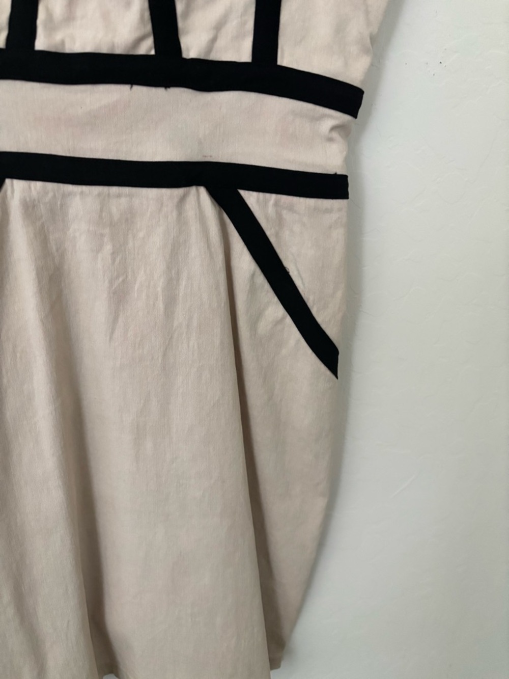 Sparkle & Fade Urban Outfitters Size S Corset Mini Dress Nude Black - Picture 5 of 9